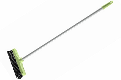 Štětec na koště "Clean Lux", světle zelená